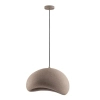Lampa wisząca kopuła PALINZA LE45323 do salonu kopuła brązowa