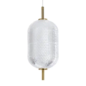Kuchenna lampa wisząca Corado PND-81438-1B-GD LED 10W 3000K nad wyspę złota