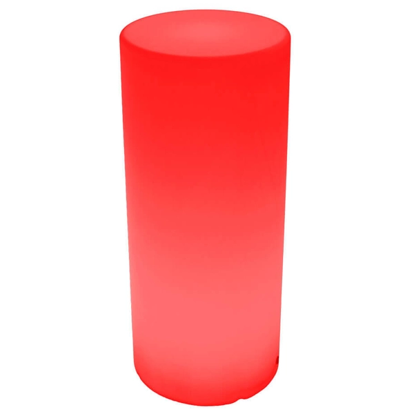 Lampa zewnętrzna słupek Tube ES-DC031 LED 5W RGBW IP65 biała