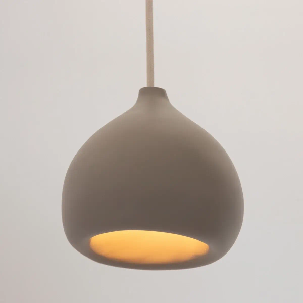 Lampa zwieszana do sypialni MAURO 41129 nowoczesna brązowy