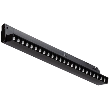 Lampa do systemu 10151 wpinana w szynę magnetyczą LED 15W 3000K czarna