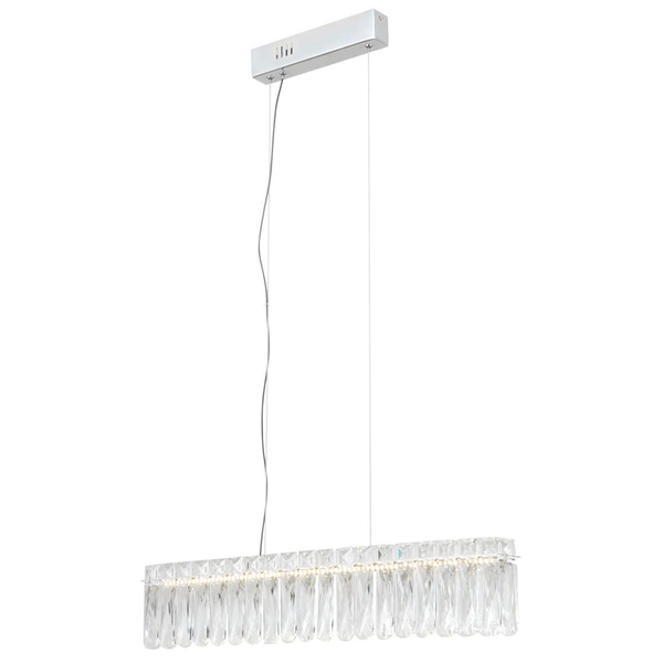 Lampa wisząca Nosta PND-34364-1-CH-CL LED 16W 3000K chrom przezroczysty