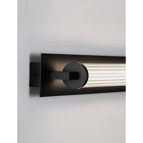 Kinkiet ścienny nad lustro FELORNA LE45687 LED 16W 3000K IP44 czarny