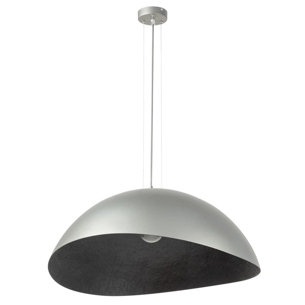 Lampa wisząca SOLARIS 40629 Sigma żywicowa srebrna czarna