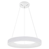 LAMPA wisząca GIULIA 5304-850RP-BK-3 Italux OPRAWA okrągła LED 50W 3000K pierścień ring czarna