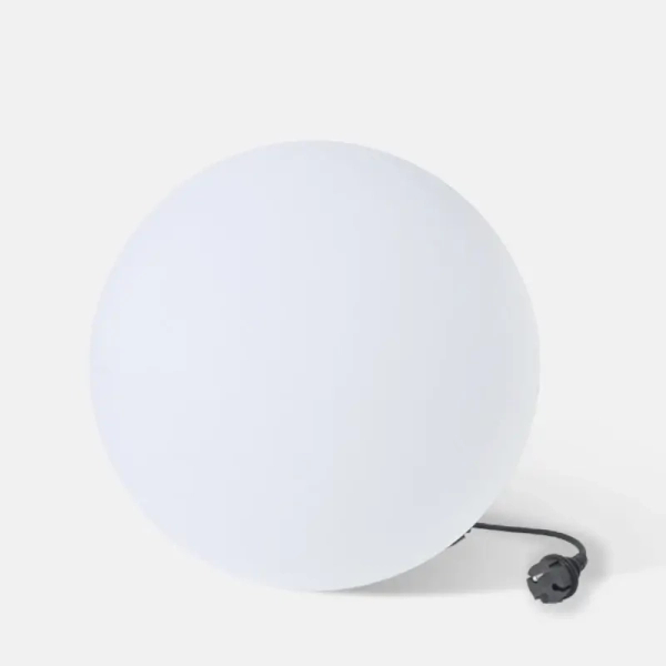 Dekoracyjna lampa ogrodowa fi 40 BALL MC40E LED 0,1W kula IP44 biała