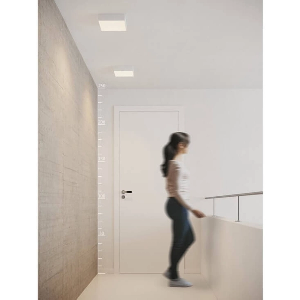 Kwadratowa lampa przysufitowa MONZA AZ2268 Azzardo LED 19W 4000K biały