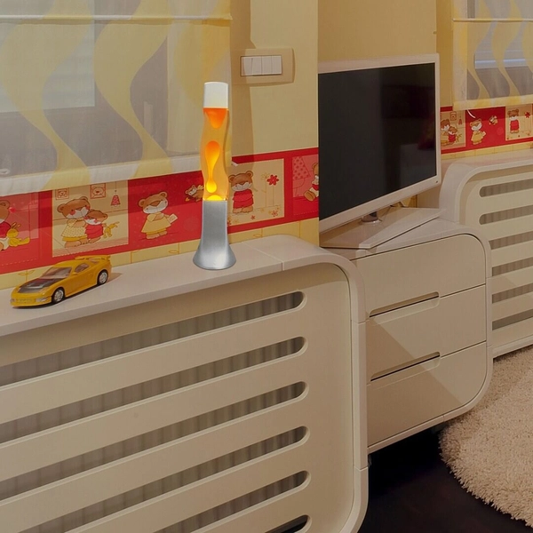 Stojąca lampa dziecięca Marshall 4110 lawa pomarańczowa