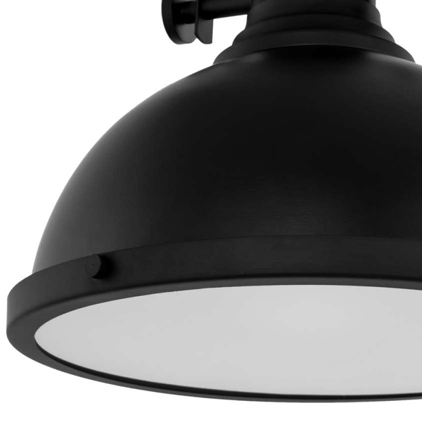 Industrialna LAMPA wisząca MAEVA MDM-2569/1 Italux metalowa OPRAWA zwis loft czarny