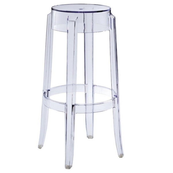 Hoker nowoczesny Spirit bar MH-002H-T Moos z tworzywa transparentny