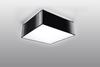 Kinkiet LAMPA ścienna SL.0142 kwadratowa OPRAWA plafon sufitowy czarny OUTLET