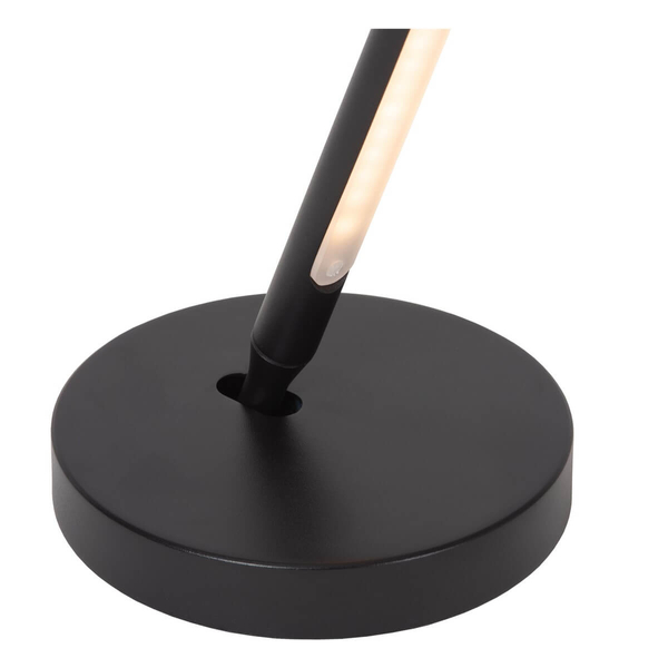 Metalowa lampa stołowa Finan 68510/11/30 Lucide LED 11W 2700K czarna