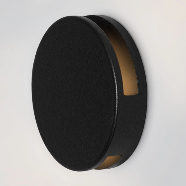 Lampa przypodłogowa schodowa Lesel 004 100401203 Elkim LED 1W 4000K czarna