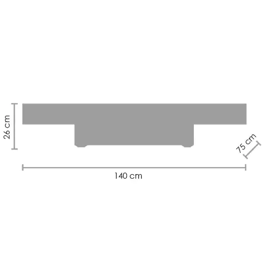 Kryształowy plafon hotelowy Stream MP0096 Step kwadratowy chrom