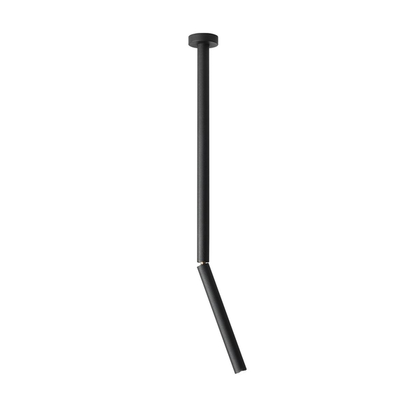 Czarna lampa sufitowa Stick 1084PL_G1_M Aldex ruchomy reflektorek do salonu