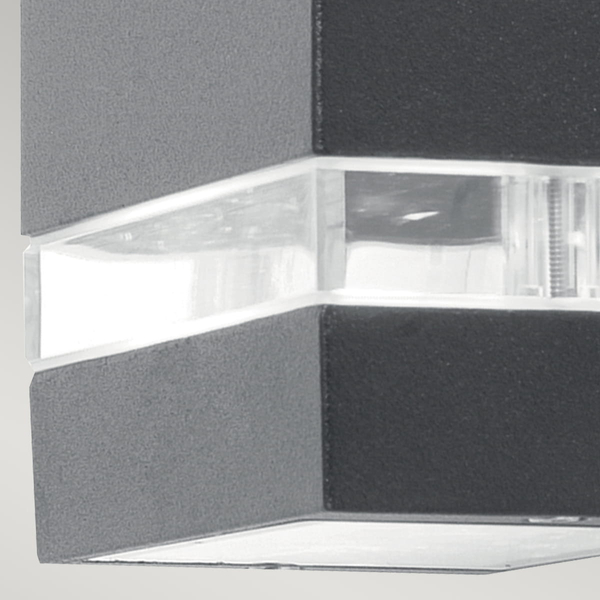 Oprawa naścienna ogrodowa JANNIK-LED1 LED 3,8W 3000K na elewację czarna