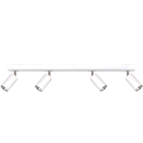 Plafon LAMPA sufitowa Kayla K-4556 Kaja metalowa OPRAWA regulowana tuby reflektorki białe