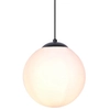 Wisząca lampa kulista Savoy K-4922 ball biała czarna