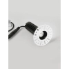 Podtynkowa lampa wpustowa PRIEGO biała LE62549 LED 10W 3000K wpust