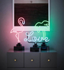 Stołowy napis świetlny neon LOVE miłość LED 6W biała ciepła
