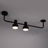 Lampa sufitowa z ramionami Mona 40900 Sigma metalowa czarna