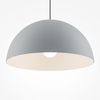 Lampa wisząca kopuła Basic colors MOD168PL-01GR Maytoni nad wyspę szary