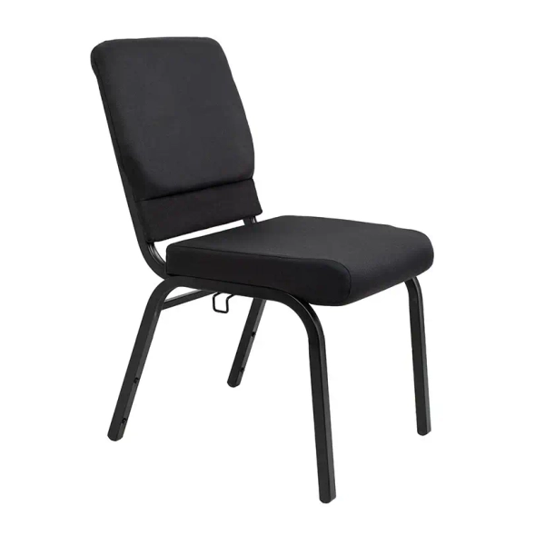 Minimalistyczny fotel konferencyjny Samos KH1501100313 czarny