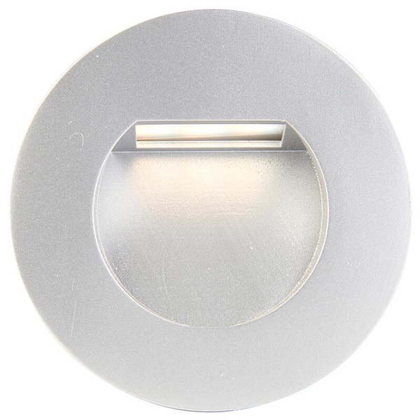 Okrągła ramka do lampy Albus 103854 schodowa biała