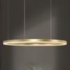 Lampa wisząca Halo AZ4973 LED 120W 3000-6000K pierścień złota