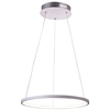 LAMPA wisząca LUNE 31-64592 Candellux metalowa OPRAWA zwis LED 18W 4000K pierścień ring chrom