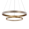 Pierścieniowa lampa wisząca Hashim 32-28433 LED 34+22W 4000K nad stół złota