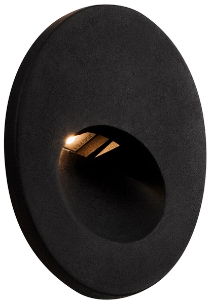 Schodowa lampa wpustowa Bil O015SL-L3B3K LED 3W 3000K ogrodowa IP54 czarne