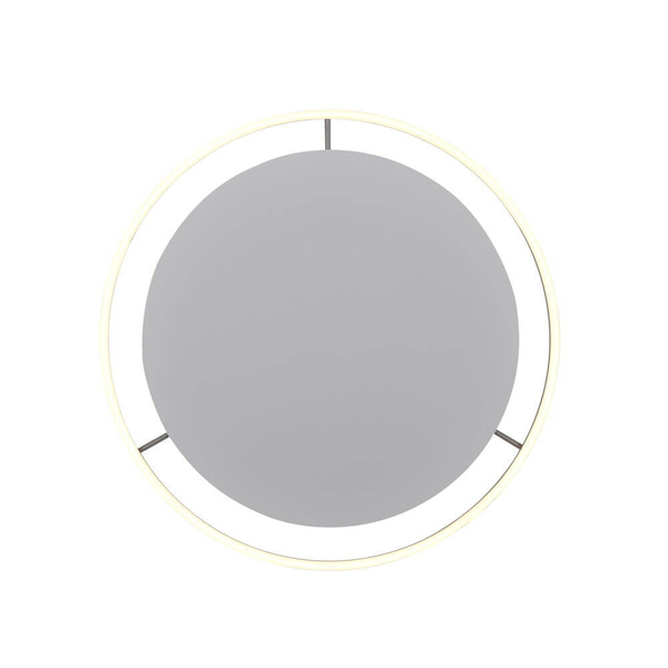 Ledowa lampa sufitowa Ritus 15392-95 Just Light do przedpokoju 28W 3000K aluminium