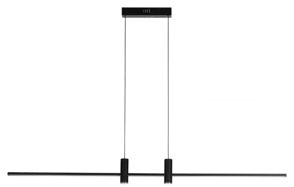 Wisząca lampa ledowa Gerardo AZ5447 24W pilot czarna