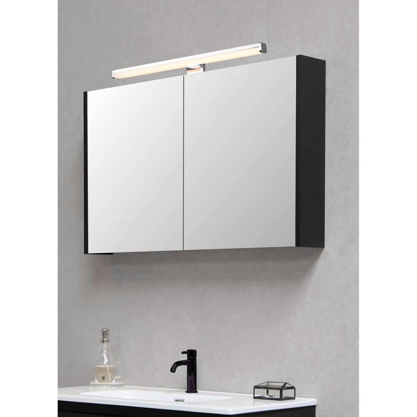 Ścienna lampa nad lustro LINO 284114006 LED 7W 3000K IP44 srebrny