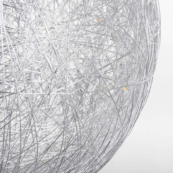 LAMPA wisząca STELLO MD16003050-1C Italux metalowa OPRAWA kulista ZWIS kula LED 15W 3000K ball chrom