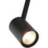 LAMPA sufitowa Tuka Nero L Orlicki Design regulowana OPRAWA metalowa downlight tuba czarna