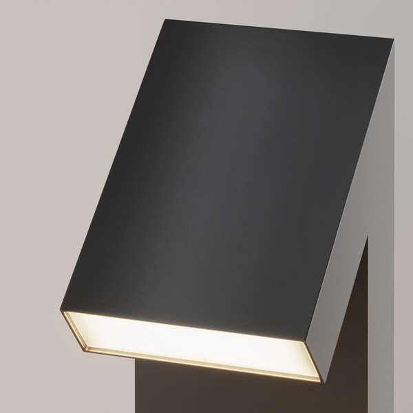 Metalowy słupek zewnętrzny Guss O592FL-L15GF3K LED 15W 3000K grafitowy