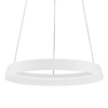 Wisząca lampa ring do sypialni BATALLAS LE44785 LED 38W 3000K biała