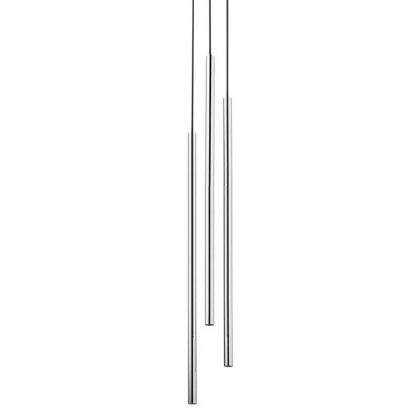 Wisząca lampa Sopel 40744 Sigma tubka do kuchni czarna srebrna