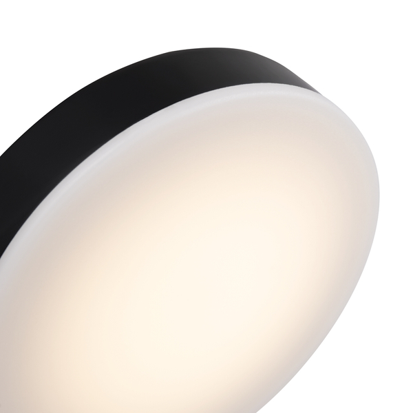 Kinkiet ścienny Fad MOD070WL-L8B3K LED 6W 3000K obracany czarny