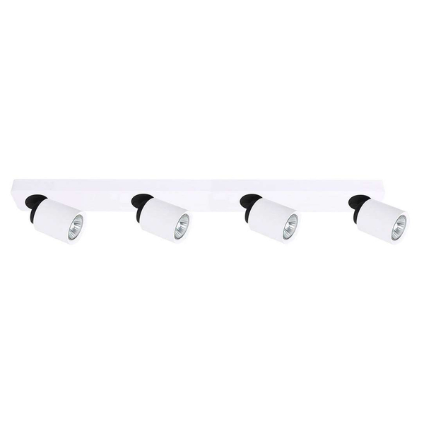 LAMPA sufitowa LUCIEN FH31314A11 Italux metalowa OPRAWA listwa SPOT regulowane reflektorki TOMI białe