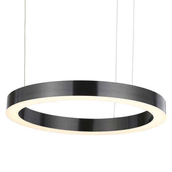 Ringi podwieszane Circle ST-8848-60+80 black Step LED 144W 3000K do salonu czarne