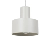 Potrójna wisząca lampa Rif 3 41163 do salonu metalowa szara beżowa