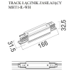 Prosty łącznik do szynoprzewodów 3-fazowych MHT1-I-WH biały
