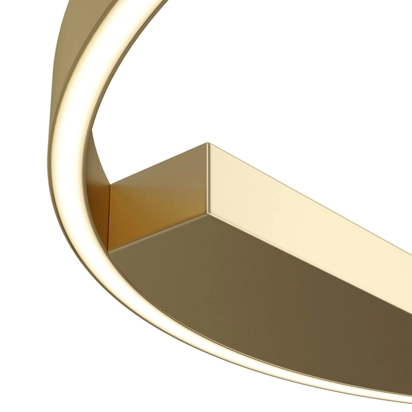 Oprawa sufitowa Rim MOD058CL-L35BS4K LED 37W okrągła mosiądz