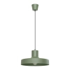 Oliwkowa lampa wisząca BILO SL.1705 owalna 1xE27 nad wyspę