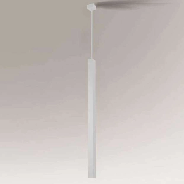 LAMPA wisząca DOHA 7578 Shilo metalowa OPRAWA ZWIS biały