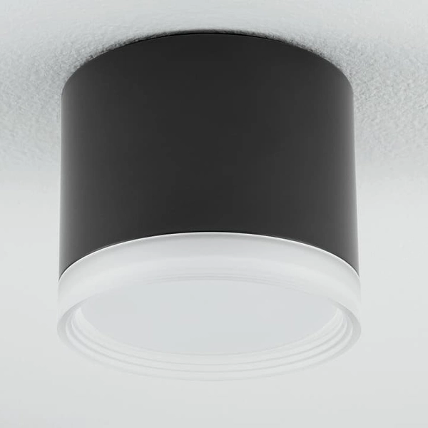 Lampa punktowa natynkowa Silba 10477 Nowodvorski okrągła tuba czarna