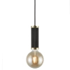 Minimalistyczna lampa wisząca GALLOWAY 2011053003 czarny mosiądz